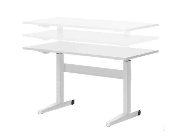 Подъемный пневматический  стол XTEN-UP Белый XTWAB 127 (1160х700х735-1140) в Нижнекамске - изображение 2