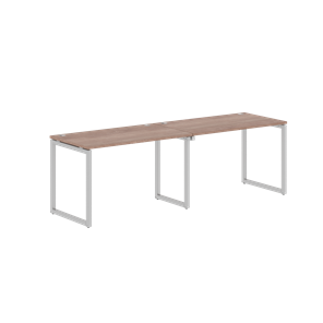 Конференц-стол XTEN-Q Дуб-сонома-серебро XQWST 2470 (2406х700х750) в Нижнекамске