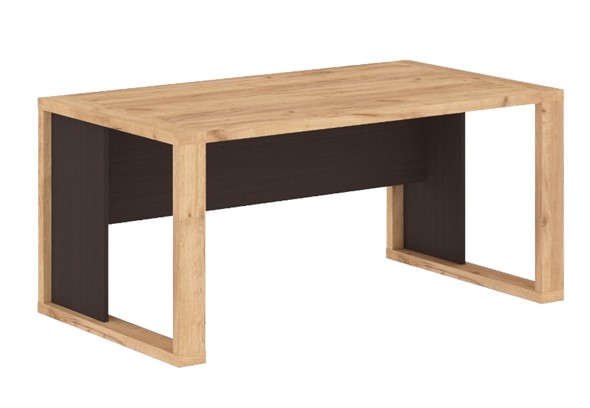 Рабочий стол для руководителя ALTO, AST 169 (1600х900х750) Дуб Бофорд/Венге Магия в Альметьевске - изображение