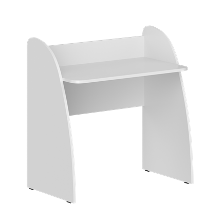 Стол компьютерный Comp, CD 8346, (800х460х832), Белый в Нижнекамске - изображение