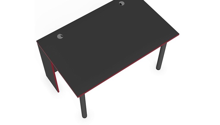 Столик компьютерный SKILLL SSTG 1385.1 , (1360x850x750), Антрацит/ Красный в Альметьевске - изображение 3