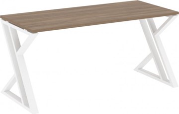 Стол на металлокаркасе Loft VR.L-SRZ-4.7, Дуб Аризона/Белый металл в Нижнекамске