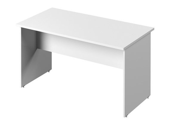 Письменный стол С-114, цвет Белый в Альметьевске - изображение
