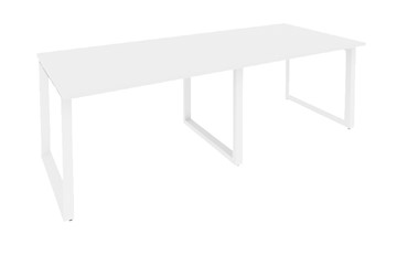 Стол для совещаний O.MO-PRG-2.2 Белый/Белый бриллиант в Нижнекамске