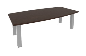 Стол для совещаний KPRG-1 Серый/Венге в Набережных Челнах