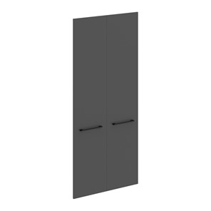 Дверь высокая MORRIS TREND Антрацит/Кария Пальмира MHD 42-2 (844х1900х18) в Нижнекамске
