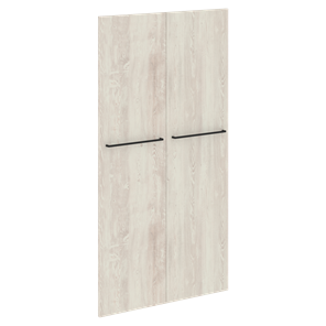 Дверь двойная  глухая средняя LOFTIS Сосна Эдмонт LMD 40-2 (790х18х1470) в Нижнекамске