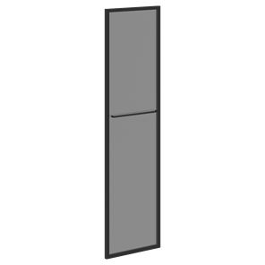 Дверь стеклянная в рамке левая LOFTIS Сосна Эдмонт LMRG 40 L (790х20х1470) в Альметьевске