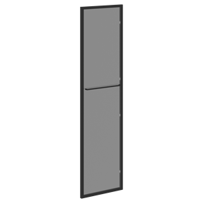 Дверь стеклянная в рамке правая LOFTIS Сосна Эдмонт LMRG 40 R (790х20х1470) в Нижнекамске