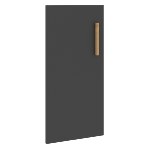 Низкая дверь для шкафа левая FORTA Черный ГрафитFLD 40-1(L) (396х18х766) в Альметьевске