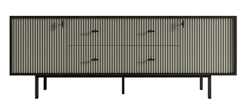 Комод с ящиками и дверцами Emerson (EM19/gray/L) в Нижнекамске