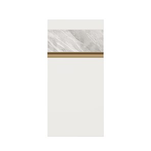 Декоративный щит Айла ЛД 688.060.000, Белый/Статуарио, исполнение 1 в Альметьевске - предосмотр 1