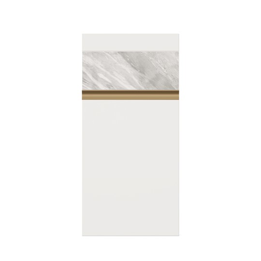 Декоративный щит Айла ЛД 688.060.000, Белый/Статуарио, исполнение 1 в Альметьевске - изображение 1