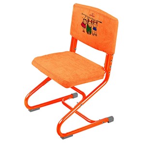 Чехол для стула СУТ 01-01 Оранжевый, Замша в Набережных Челнах