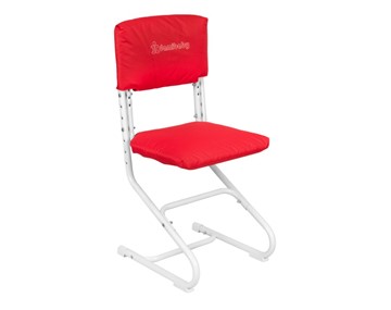 Набор чехлов на сиденье и спинку стула СУТ.01.040-01 Красный, ткань Оксфорд в Набережных Челнах