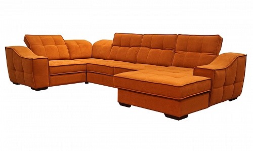 Угловой диван N-11-M (П1+ПС+УС+Д2+Д5+П1) в Набережных Челнах - изображение