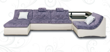 П-образный диван Марго 390х200х180х80 в Нижнекамске