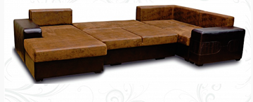 П-образный диван Плаза 405х210 в Альметьевске - предосмотр 1