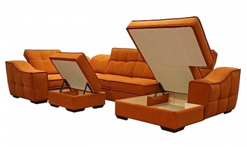 Угловой диван N-11-M (П1+ПС+УС+Д2+Д5+П1) в Казани - предосмотр 2