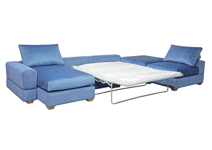 П-образный диван V-10-M П (П1+Д4+Д2+УС+ПС), Memory foam в Набережных Челнах - изображение 1