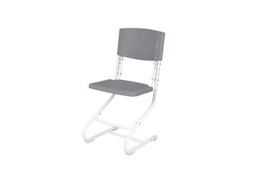 Детский стул СУТ.02 Пластик (рост от 115 см), Серый в Набережных Челнах