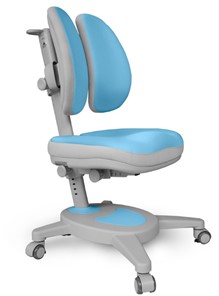Детское растущее кресло Mealux Onyx Duo (Y-115) BLG, голубой + серый в Нижнекамске