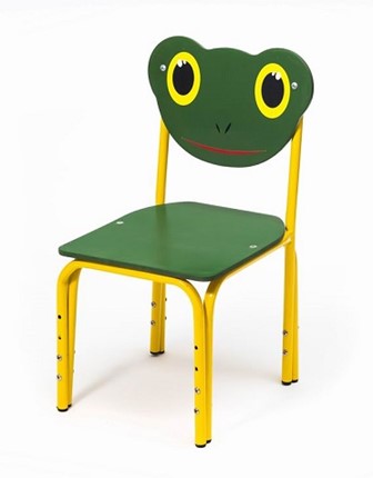 Детский стул Лягушонок (Кузя-ЛГ(1-3)ЗЖ) в Альметьевске - изображение