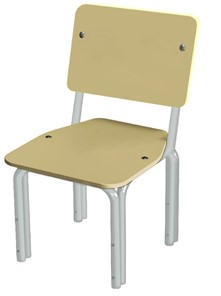 Детский стул Прямая спинка (Кузя-ПС(1-3)ВСр) в Набережных Челнах