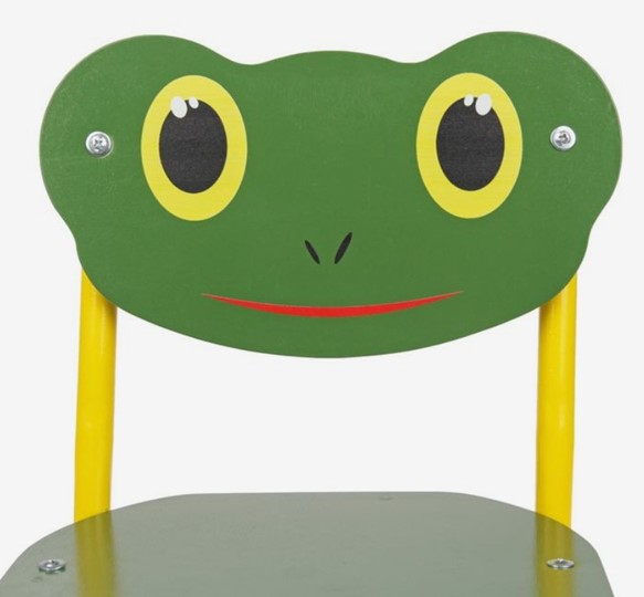 Детский стул Лягушонок (Кузя-ЛГ(1-3)ЗЖ) в Нижнекамске - изображение 1