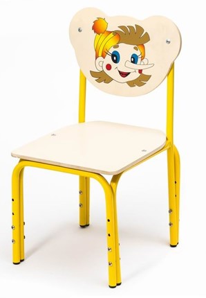 Растущий стул Буратино (Кузя-БР(1-3)БЖ) в Альметьевске - изображение