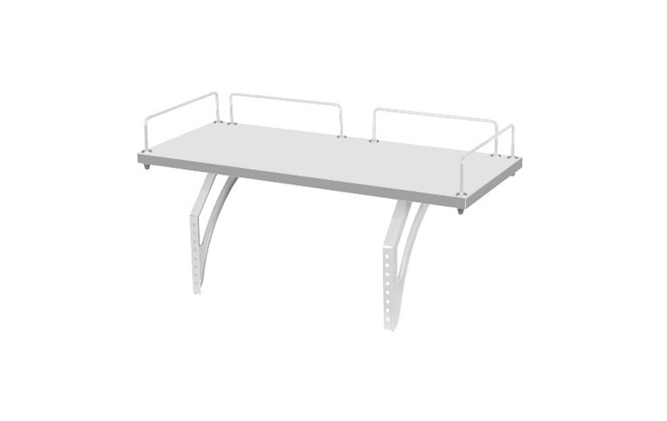 Детский стол-трансформер 1/75-40 (СУТ.25) + Polka_z 1/600 (2шт) белый/белый/Серый в Набережных Челнах - изображение 1