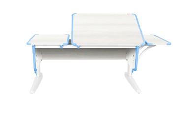 Детский стол-трансформер 4/75-40 (СУТ.42)  + Polka_b 4/550 Рамух белый/белый/ниагара в Нижнекамске