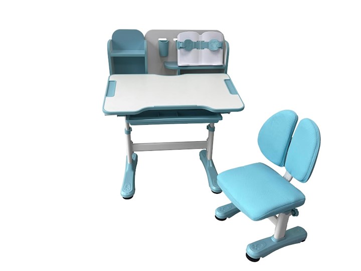 Растущая парта и стул Vivo Blue FUNDESK в Альметьевске - изображение 3