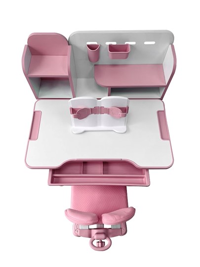 Растущая парта и стул Vivo Pink FUNDESK в Нижнекамске - изображение 6