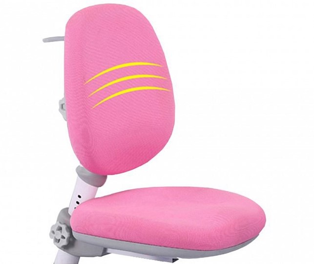 Растущая парта + стул Комплект Mealux EVO Evo-30 BL (арт. Evo-30 BL + Y-115 KBL), серый, розовый в Казани - изображение 7