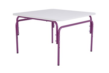 Растущий столик Фея Мой малыш, 0-1 гр., белый-фиолетовый в Нижнекамске