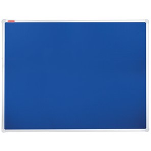 Доска  для объявлений c текстильным покрытием для объявлений 60х90 см синяя, ГАРАНТИЯ 10 ЛЕТ, РОССИЯ, BRAUBERG, 231700 в Альметьевске