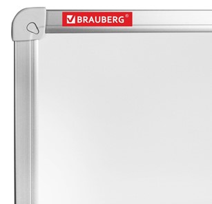 Магнитная доска для рисования BRAUBERG 80х100 см, алюминиевая рамка в Альметьевске - предосмотр 2
