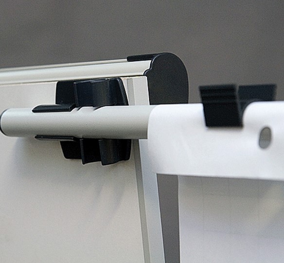 Доска-флипчарт 2х3, TF02/2011, 70x100 см, передвижная, держатели для бумаги в Нижнекамске - изображение 5