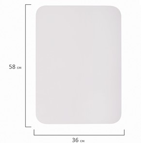 Магнитно-маркерная доска на холодильник BRAUBERG, 58х36 см с маркером, магнитом и салфеткой в Альметьевске - предосмотр 8