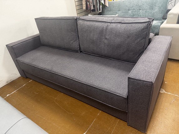 Прямой диван Эдельвейс БД Simple 21 велюр в Нижнекамске - изображение