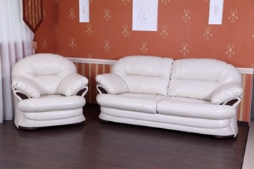 Прямой диван Квин 6 БД и 1 кресло в Нижнекамске