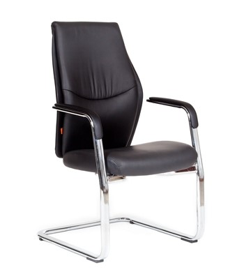 Офисное кресло CHAIRMAN Vista V Экокожа премиум черная в Казани - изображение