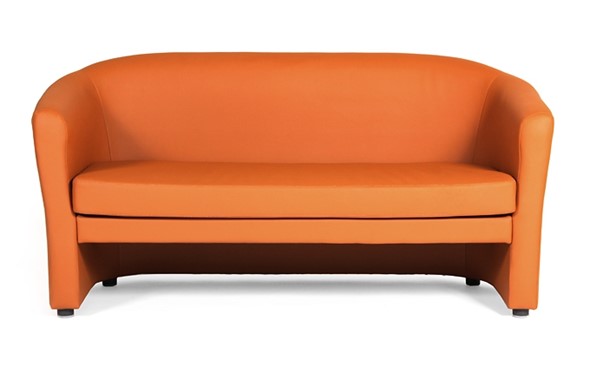 Прямой диван Крон трехместный, экокожа в Альметьевске - изображение