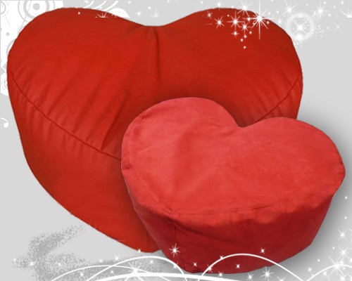 Кресло-мешок Сердце-пуф в Набережных Челнах - изображение