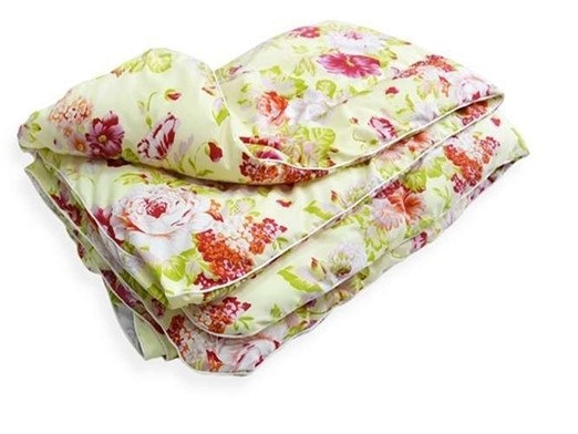 Стеганое одеяло ЭКОНОМ в вакуумной упаковке, полиэстер в Казани - изображение